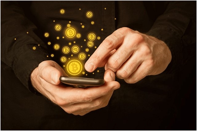Kiếm bitcoin từ các thao tác trên điện thoại di động